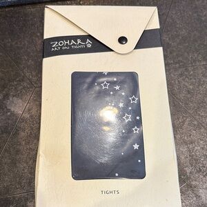 NWT! Zohara Star Pattern Tights